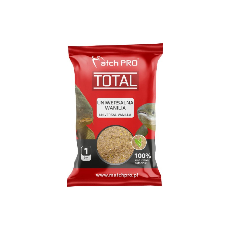 Zanęta MatchPro Total 1kg - UNIWERSALNA WANILIA