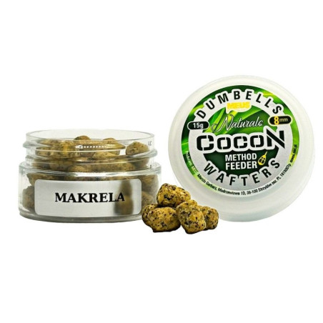 Waftersy Dumbells Cocon Wafters 8mm 15g / makrela Meus Waftersy Dumbells Cocon Wafters 8mm 15g / makrela Meus