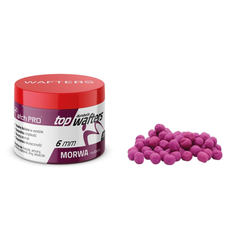 Przynęta Match Pro Top Dumbells Wafters 6 mm 20g / Morwa Przynęta Match Pro Top Dumbells Wafters 6 mm 20g / Morwa