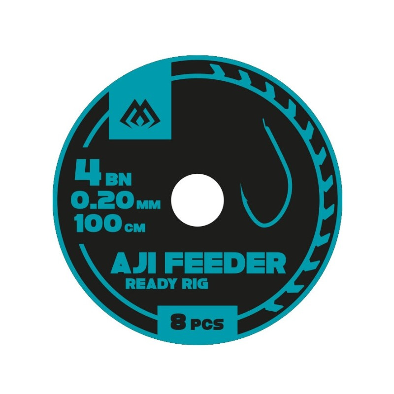 Przypony Mikado wiązane AJI FEEDER BN hak 8 Przypony Mikado wiązane AJI FEEDER BN hak 8