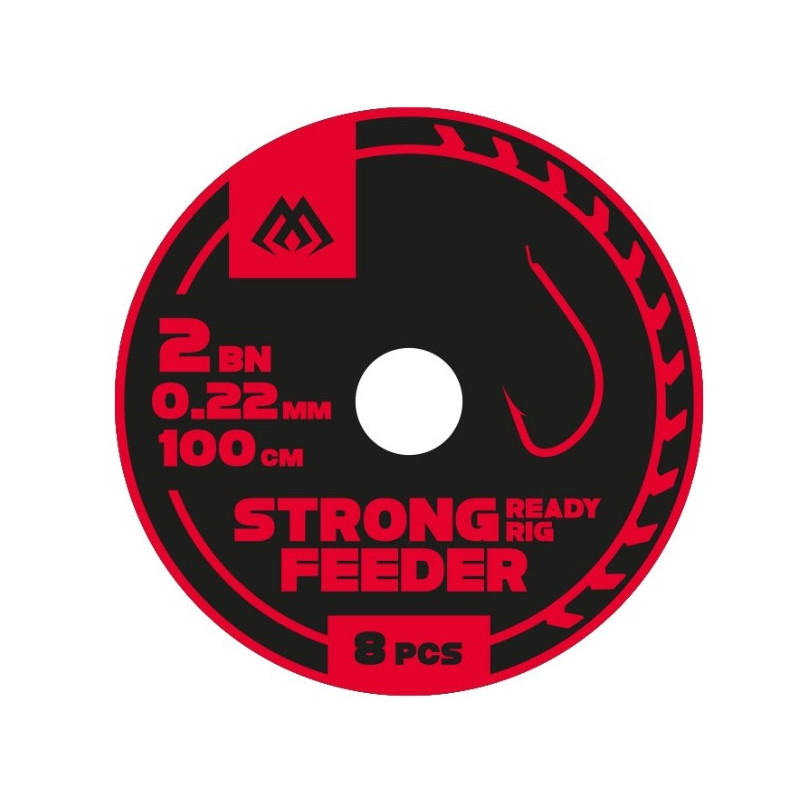 Przypony Mikado wiązane STRONG FEEDER BN hak 4 Przypony Mikado wiązane STRONG FEEDER BN hak 4