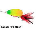Błystka obrotowa Mikado MONSTER SPINNER Firetiger Błystka obrotowa Mikado MONSTER SPINNER Firetiger