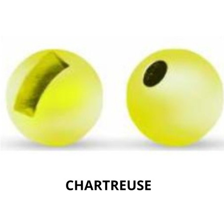 Główki wolframowe Slotted CHARTREUSE Traper