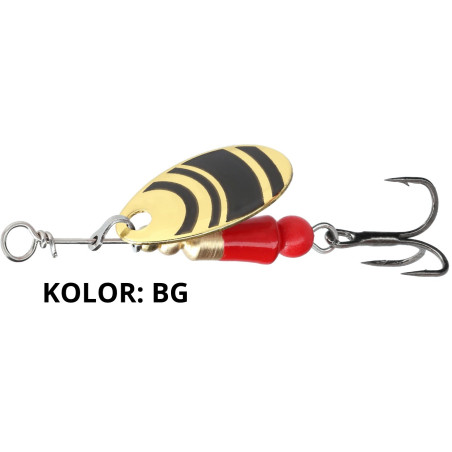 Błystka M-Craft Micro Spinner nr 0 BG Mikado