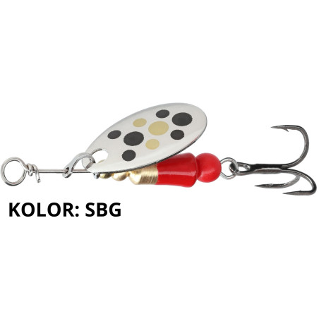 Błystka M-Craft Micro Spinner nr 0 sbg Mikado