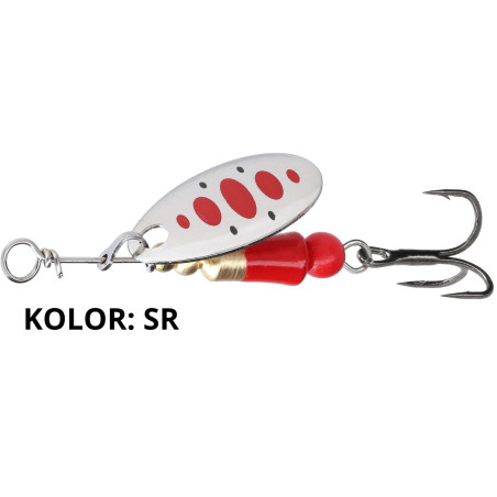 Błystka M-Craft Micro Spinner nr 0 SR Mikado