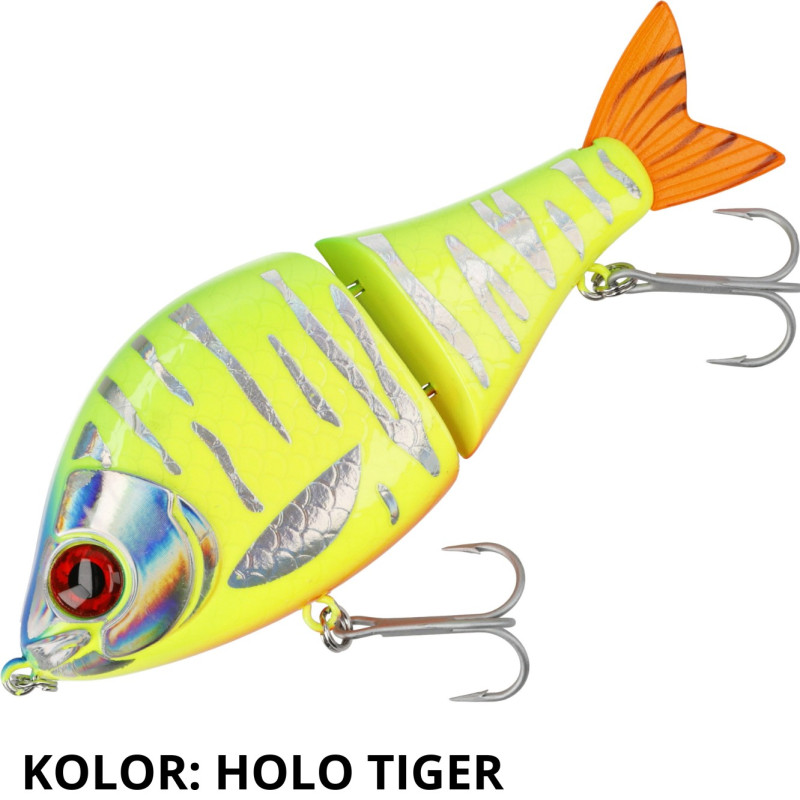 Wobler Mikado MFT SWIMBAIT 10 cm HOLO TIGER Wobler Mikado MFT SWIMBAIT 10 cm HOLO TIGER