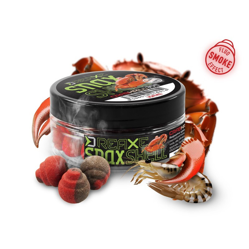 Przynęta wafters Delphin D SNAX SHELL 30g / 10mm / krab/kryl