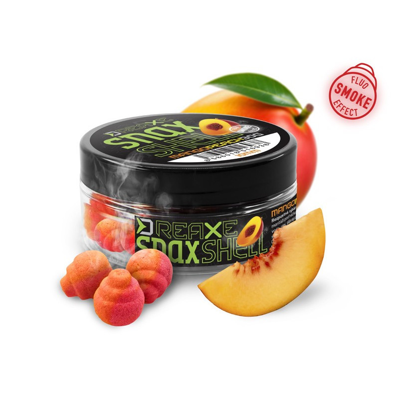 Przynęta wafters Delphin D SNAX SHELL 30g / 10mm / mango/brzoskwinia