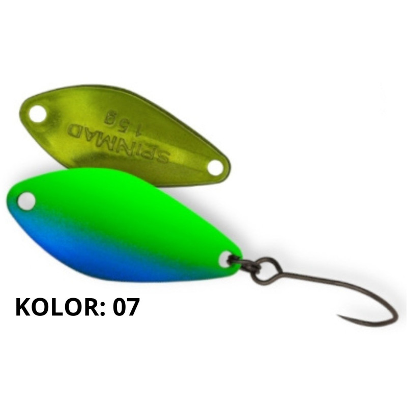 Wahadłówka SPINMAD Target Spoon 1,5 g 07 Wahadłówka SPINMAD Target Spoon 1,5 g 07