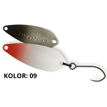 Wahadłówka SPINMAD Target Spoon 2,5 g 09 Wahadłówka SPINMAD Target Spoon 2,5 g 09