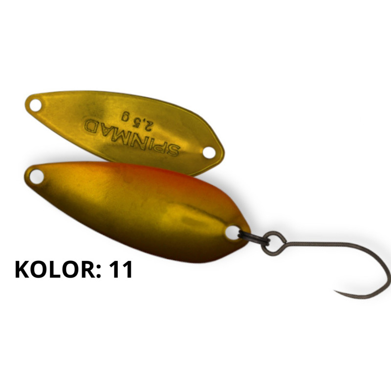 Wahadłówka SPINMAD Target Spoon 2,5 g 11 Wahadłówka SPINMAD Target Spoon 2,5 g 11