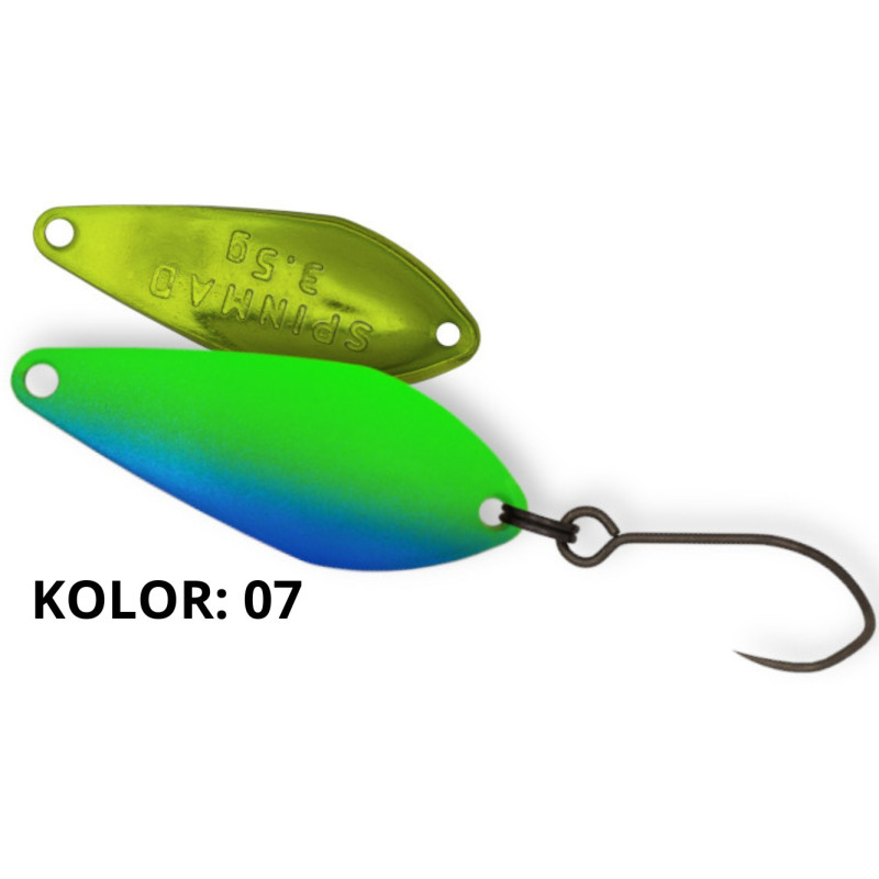 Wahadłówka SPINMAD Target Spoon 3,5 g 07 Wahadłówka SPINMAD Target Spoon 3,5 g 07