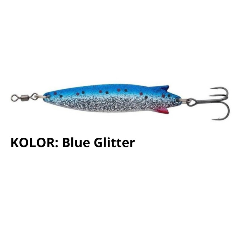 Błystka wahadłowa Abu Garcia Toby 18g-28g blue glitter