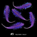 Przynęta Fishbay Robak/Worm Hairy 4,5 cm 9 Fioletowy