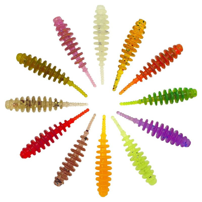 Przyneta robak Worm micro 2,5 cm 14 Rubin Fishbay Przyneta robak Worm micro 2,5 cm 14 Rubin Fishbay