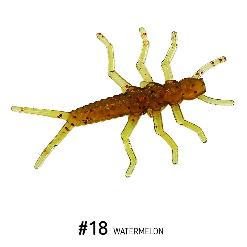 Przyneta Widelnica 2,8 cm 18 Wathermelon Fishbay Przyneta Widelnica 2,8 cm 18 Wathermelon Fishbay