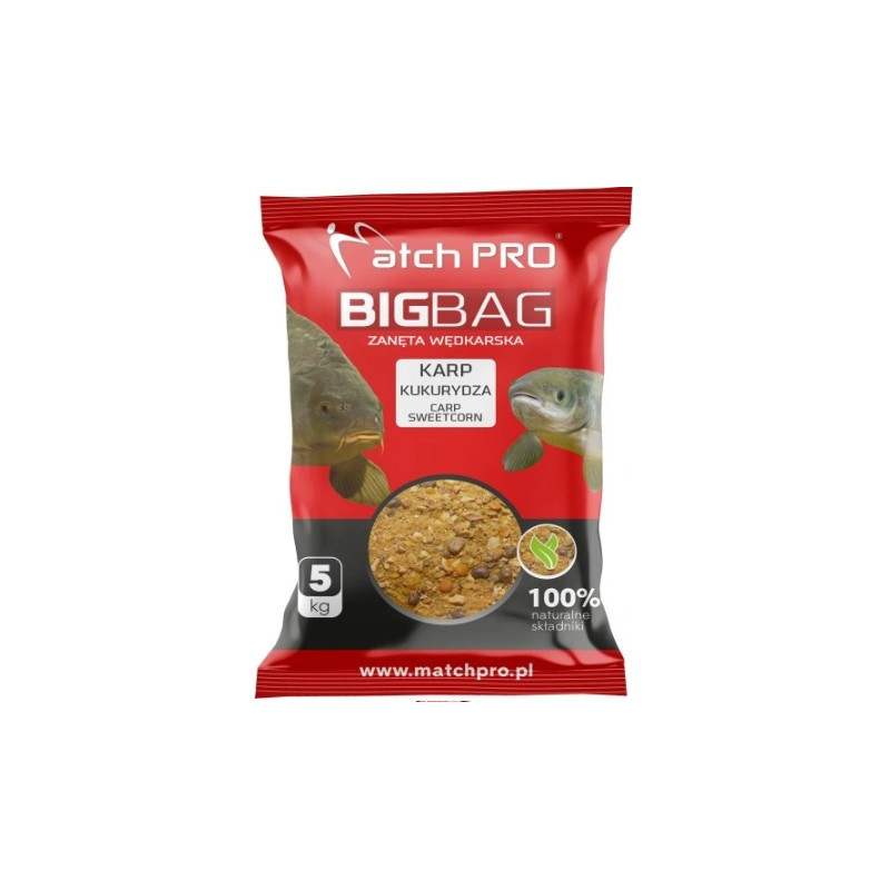 Zanęta Match Pro Big Bag 5kg - KARP KUKURYDZA