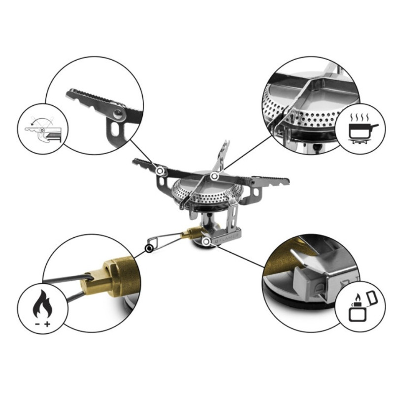 Kuchenka gazowa FLAMER Delphin Kuchenka gazowa FLAMER Delphin