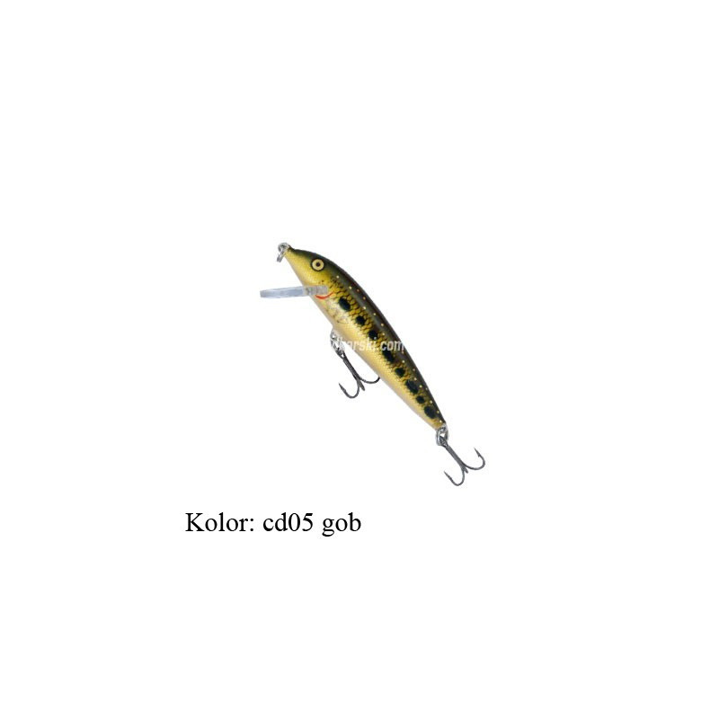 CountDown Blue Spotted Minnow 5cm Gold Rapala CountDown Blue Spotted Minnow 5cm Gold Rapala