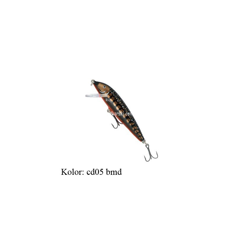 CountDown Blue Spotted Minnow 5cm Hot Tiger Rapala