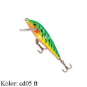 CountDown Blue Spotted Minnow 5cm Hot Tiger Rapala