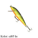 CountDown Blue Spotted Minnow 5cm Hot Tiger Rapala