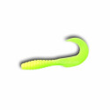 Gumowe Twistery FCH 5 szt 6cm jaskrawo żółty Mann's