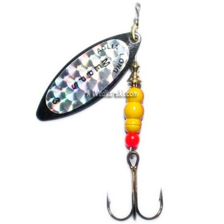 Błystka Mepps Aglia Long Rainbo 11,5g roz.3 czarny