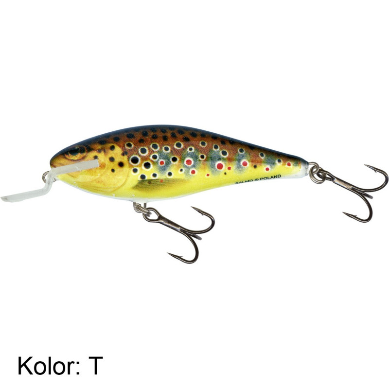 Wobler Salmo Executor ex5sdr, różne kolory 5cm RR Wobler Salmo Executor ex5sdr, różne kolory 5cm RR