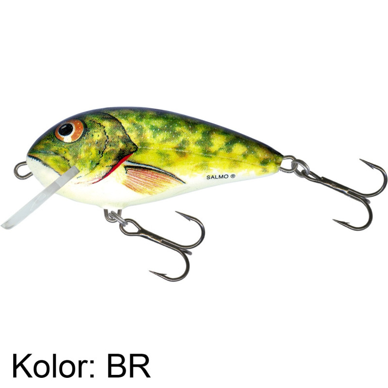 Wobler Salmo Butcher BR5S 5cm HBR Wobler Salmo Butcher BR5S 5cm HBR