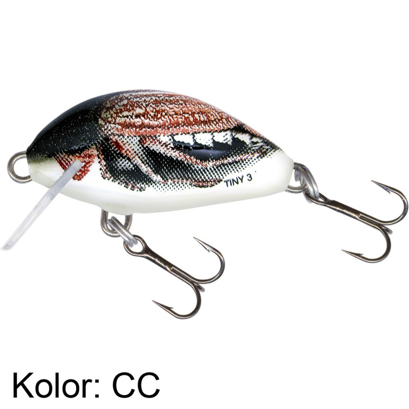 Wobler Salmo Tiny IT3F, różne kolory 3cm CC Wobler Salmo Tiny IT3F, różne kolory 3cm CC