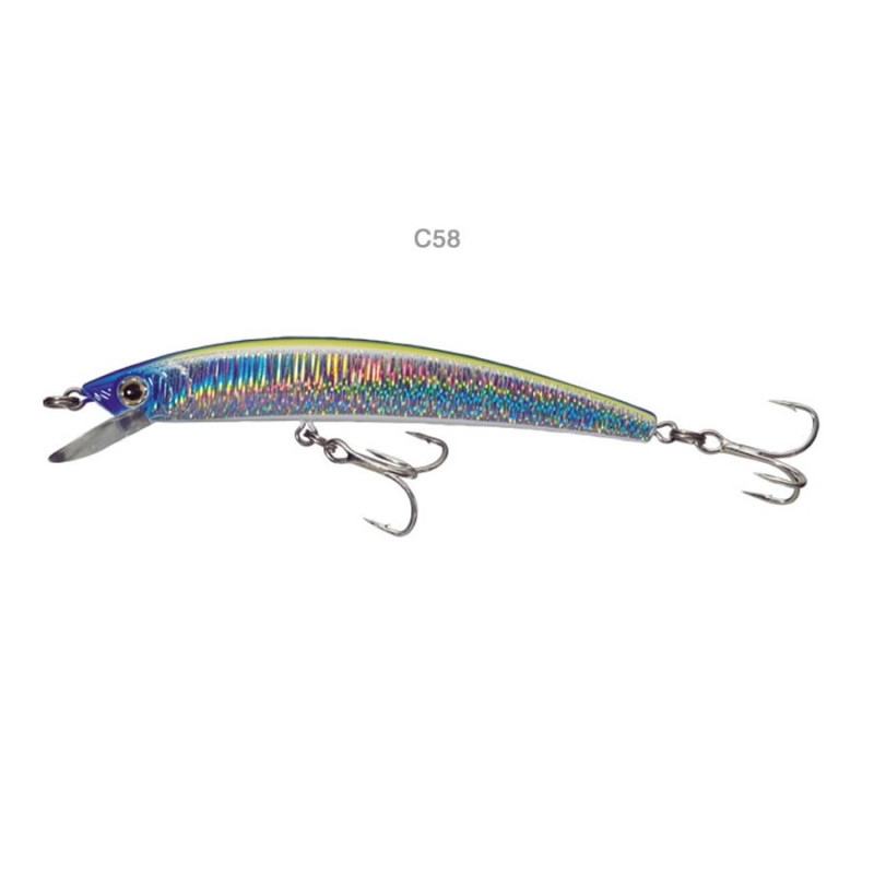 Wobler Robinson Yo-Zuri New Crystal Minnow Holographic 7cm C24