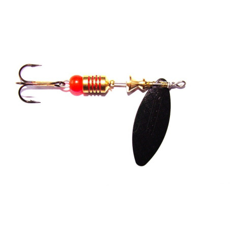 Błystka Mepps Aglia Long Classic Black 11.5g roz.3 czarny