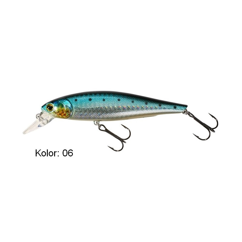 Wobler Mikado Roach Pływający i Tonący 10cm 08