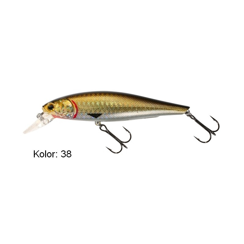 Wobler Mikado Roach Pływający i Tonący 8cm 08