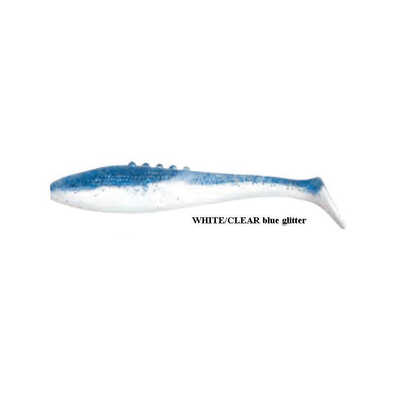 Ripper Dragon Lunatic/L. Pro różne kolory 12,5 cm WHITE/CLEAR blue glitter