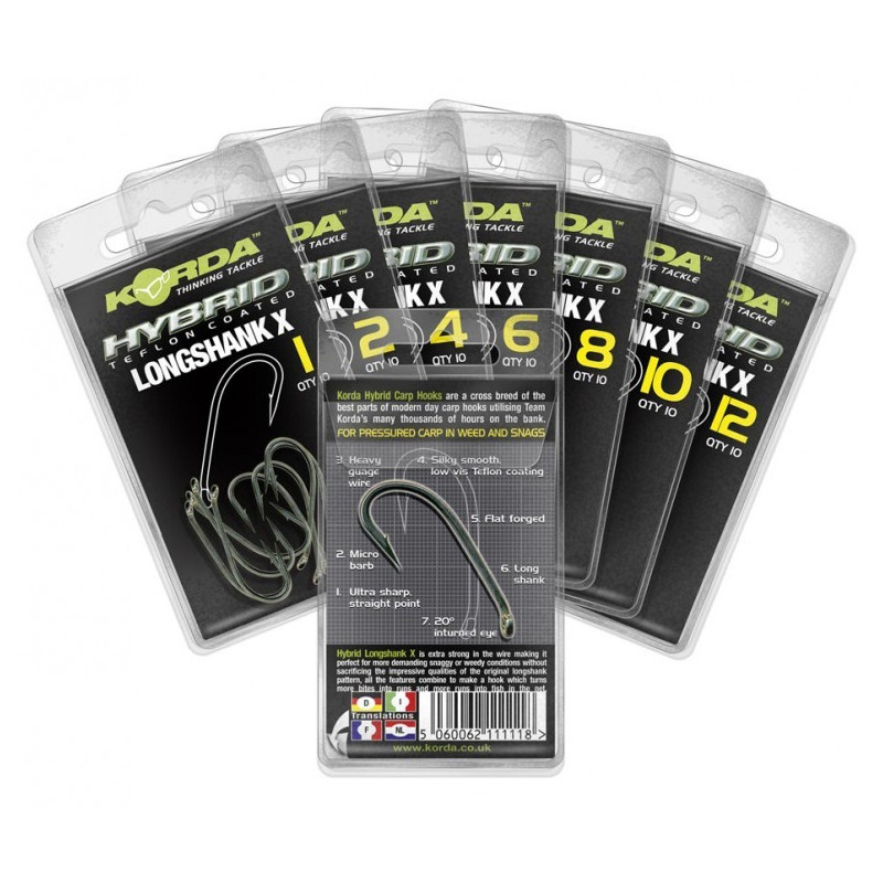 Haki LONGSHANK X roz. 4 Korda Haki LONGSHANK X roz. 4 Korda