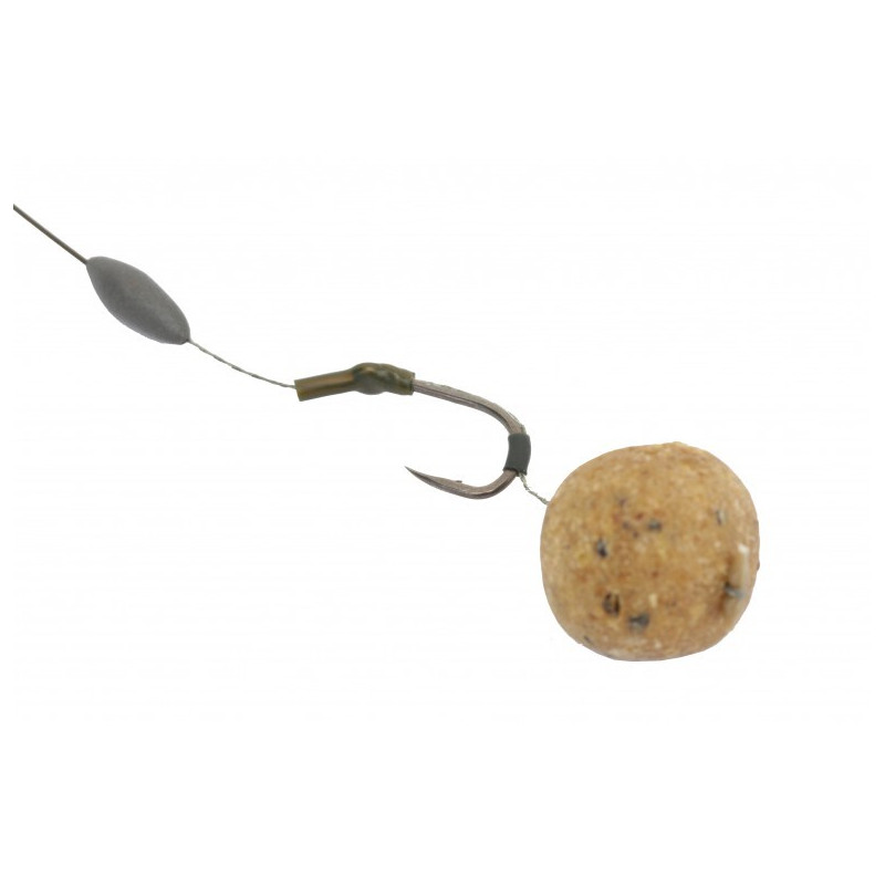 Tuba silikonowa ciemno - zielony / 0.5mm Korda