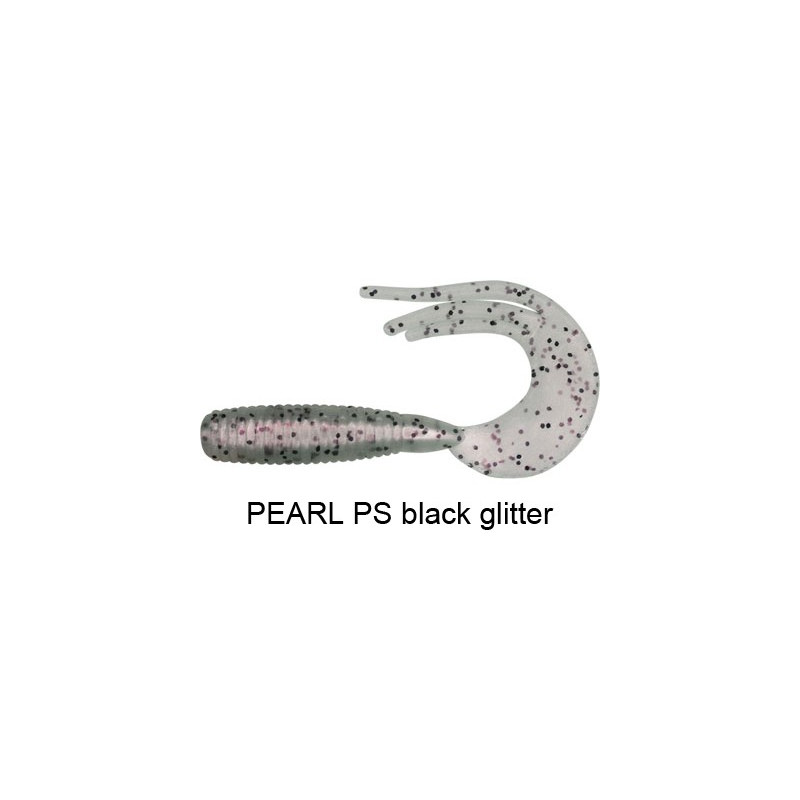 Twister Dancer różne kolory 3,5 cm Chartreuse black glitter Dragon