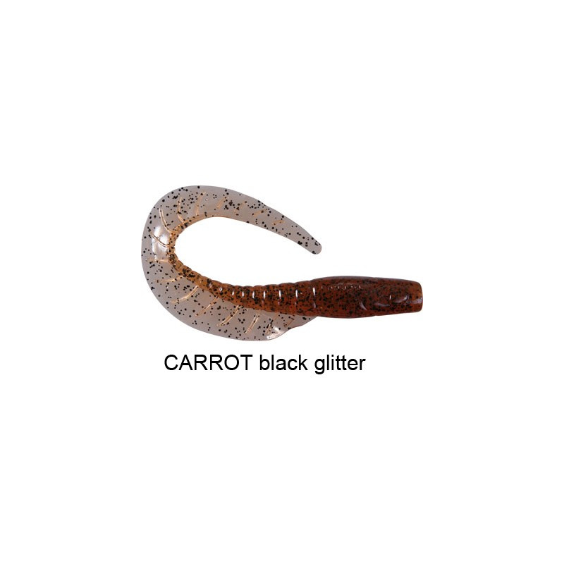 Twister Maggot różne kolory 8,5 cm Motor Oil Dragon