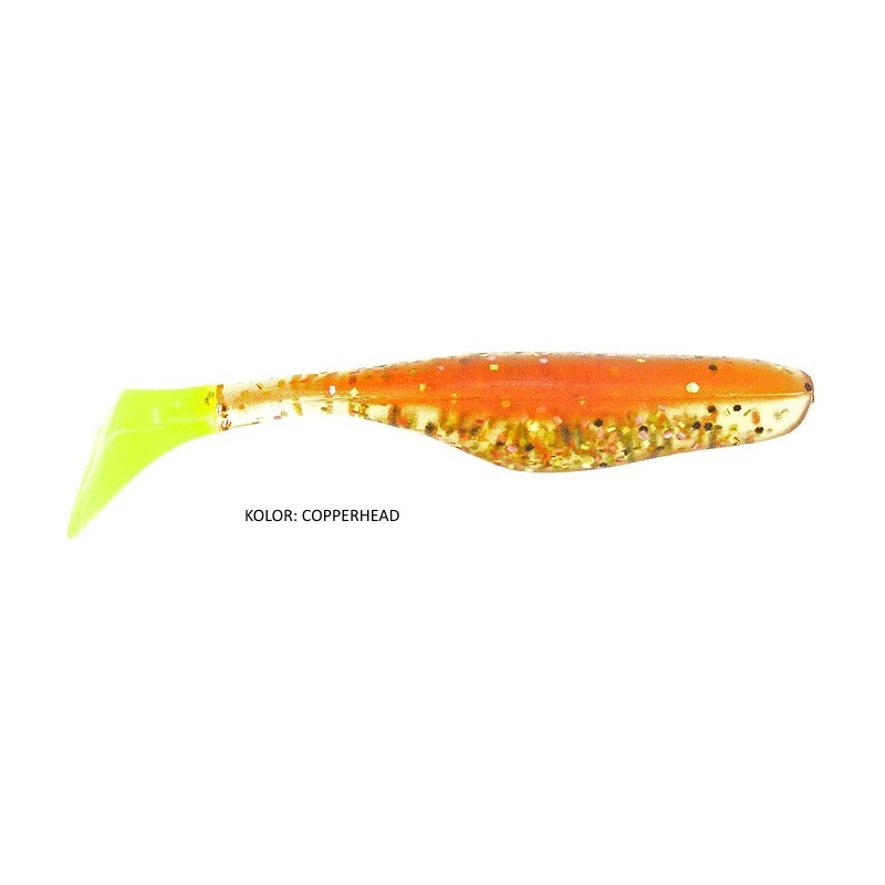 Guma bass assassin Turbo Shad 10cm lime tl