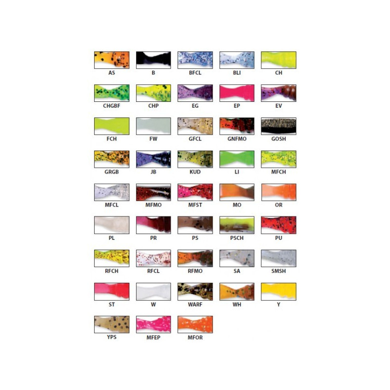 Ripper Mann's Predator Laminat, różne kolory 9cm LSH