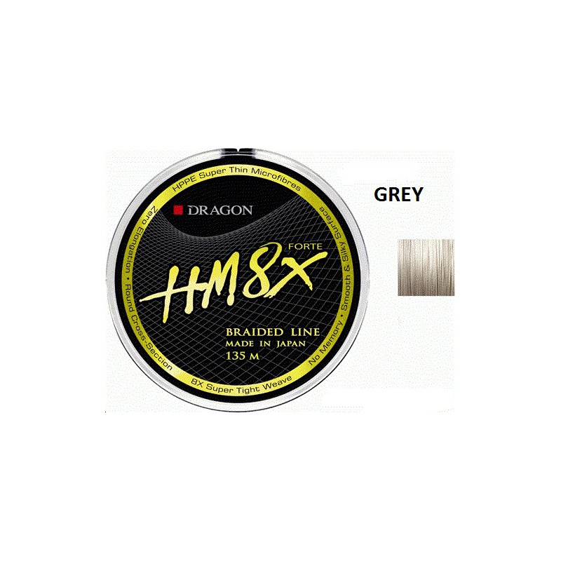 Plecionka Dragon HM 8X FORTE 135m / 0.08mm Plecionka Dragon HM 8X FORTE 135m / 0.08mm