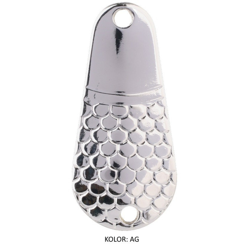 Błystka wahadłowa Mikado Gnom 28g S- srebrny