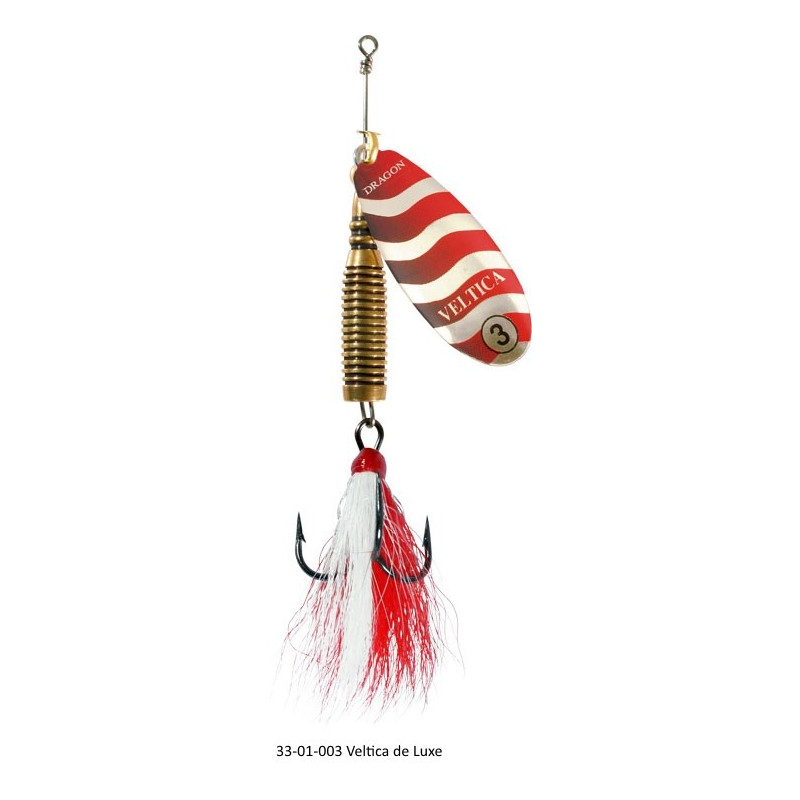 Błystka Obrotowa Dragon HRT Veltica 15g żółty/trawienie Błystka Obrotowa Dragon HRT Veltica 15g żółty/trawienie