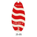 Błystka Obrotowa Dragon HRT Veltica 15g srebrny/czarny czerwony