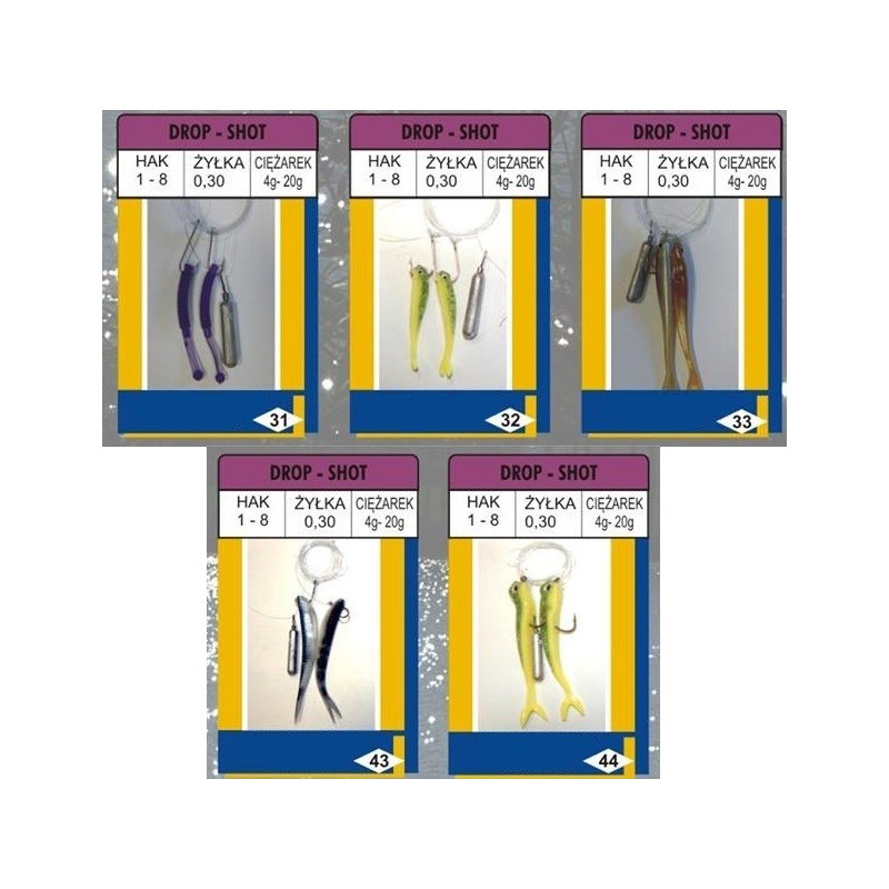 Zestaw drop shot 120cm Polkastel