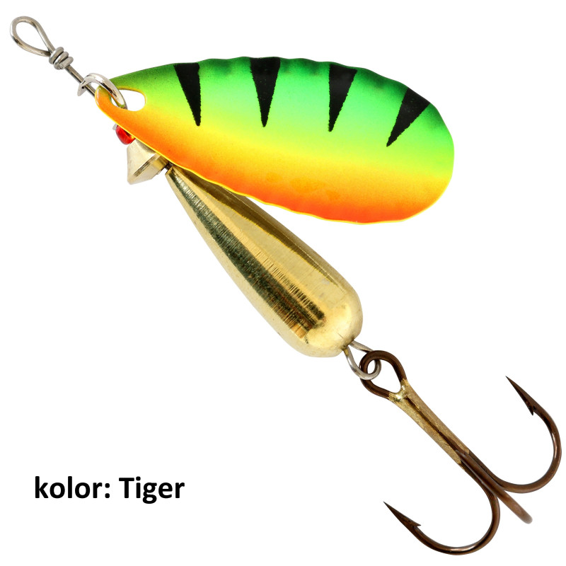 Błystka obrotowa Abu Garcia Droppen 4g Gold/Black