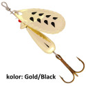 Błystka obrotowa Abu Garcia Droppen 4g Gold/Black
